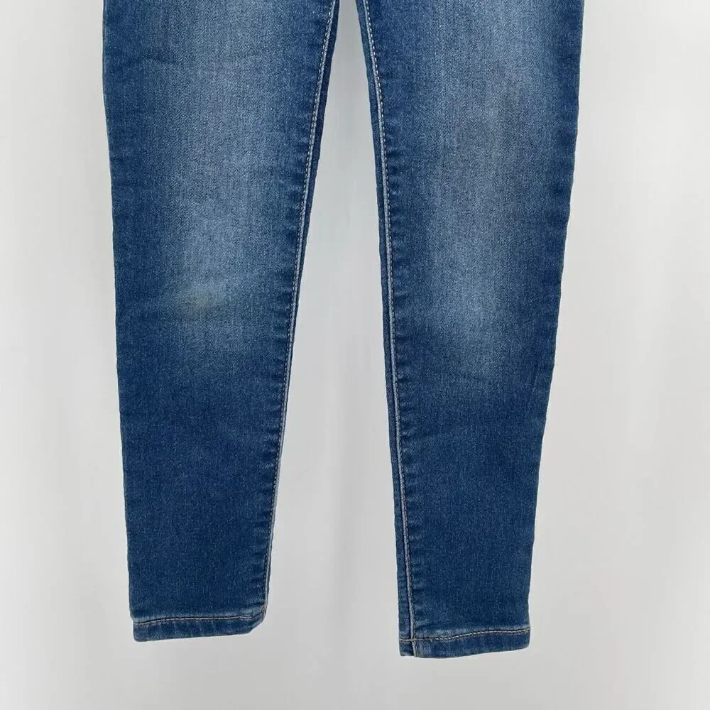 The Children’s Place Girls Dark Wash Knit Denim Jeggings Size 5 Skinny Stretch